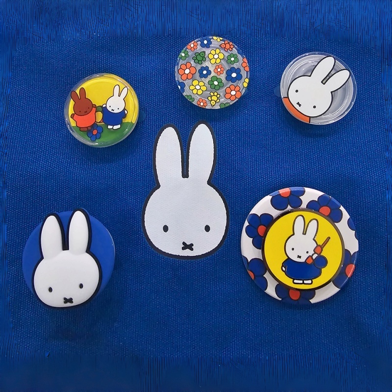Pop Socket Grip - Miffy Kollaborationsserie Magnetischer Pop-Socket Handygriff Rundes