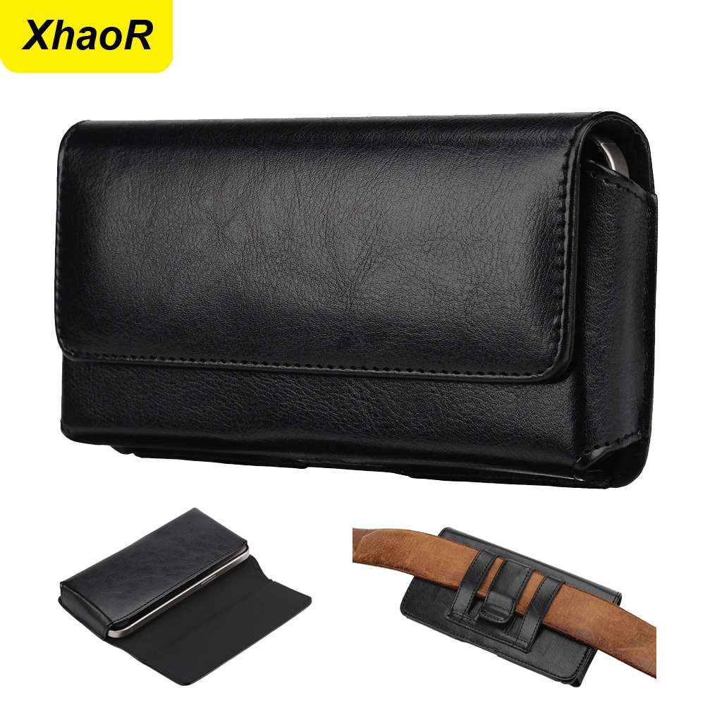 Phone Accessories Men - Universelle Leder-Gürteltasche für iPhone 17 16