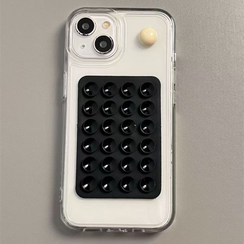 Quirky Phone Accessories - Silikon-Saughalterung für Handys, rutschfeste, klebrige Silikon-Saughalterung
