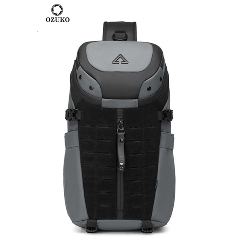 Phone Accessories Men - Ozuko Brusttasche Umhängetasche für Herren Wasserdicht