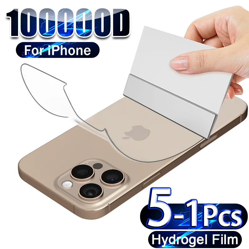 Phone Accessories Unique - 5-1Pcs Hydrogel Film Für iPhone 16