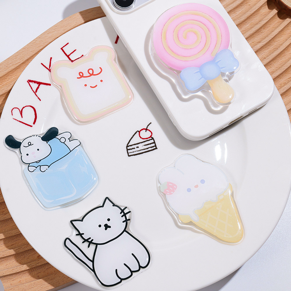 Phone Accessories Vendor - Niedlicher Cartoon Grip Tok Acryl Faltbarer