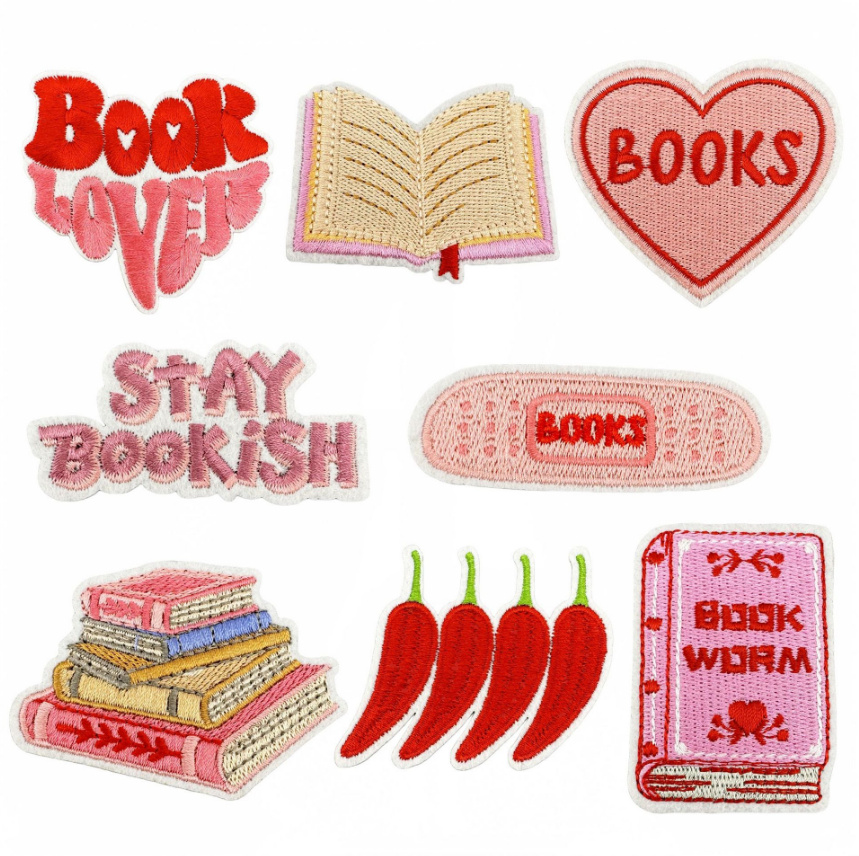 Phone Accessories Pictures - 10 Stück Bücher zum Aufbügeln, zum