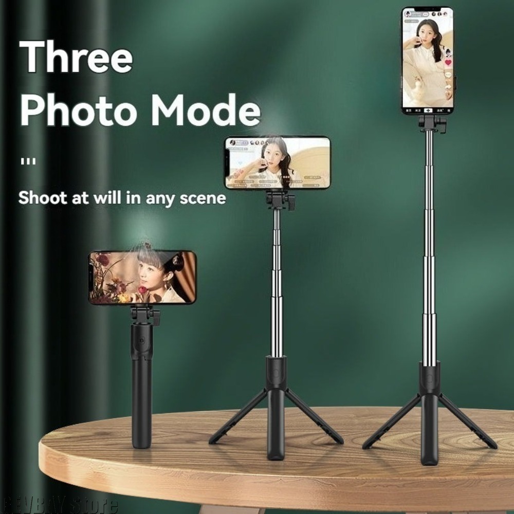 Phone Accessories Brands - 1 Stück Kabelloser Bluetooth Selfie-Stick Stativ