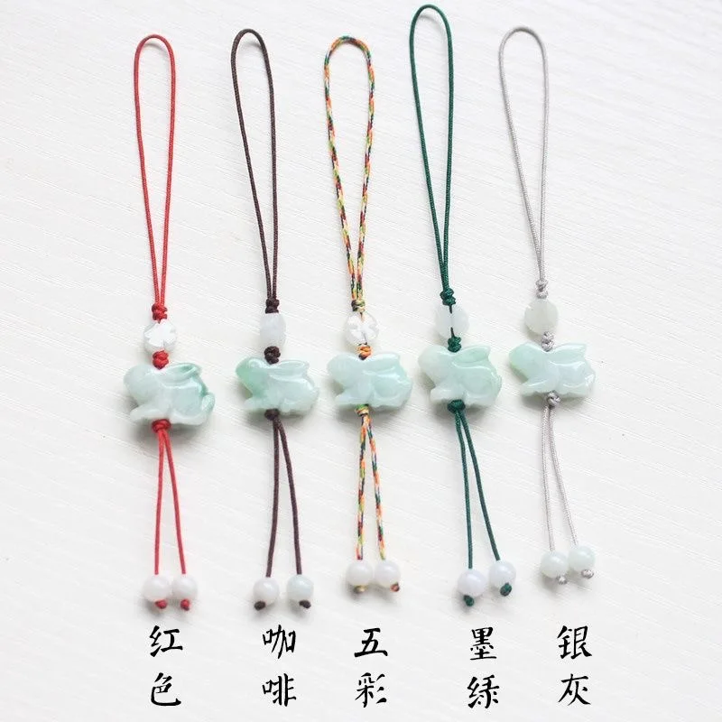Phone Accessories Men - Anpassung Natürlicher Smaragd Chinesisches Kaninchen DIY