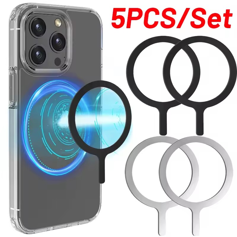 Quirky Phone Accessories - 5-1 Stück Aufkleber-Ring für MagSafe Kabelloses