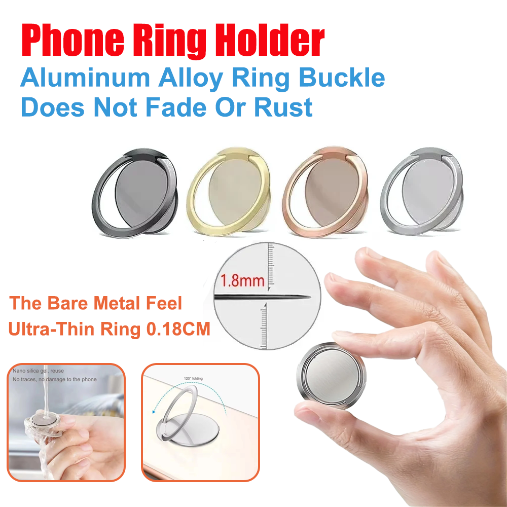 Phone Accessories Vendor - Ultradünner Ringhalter aus Metall für das