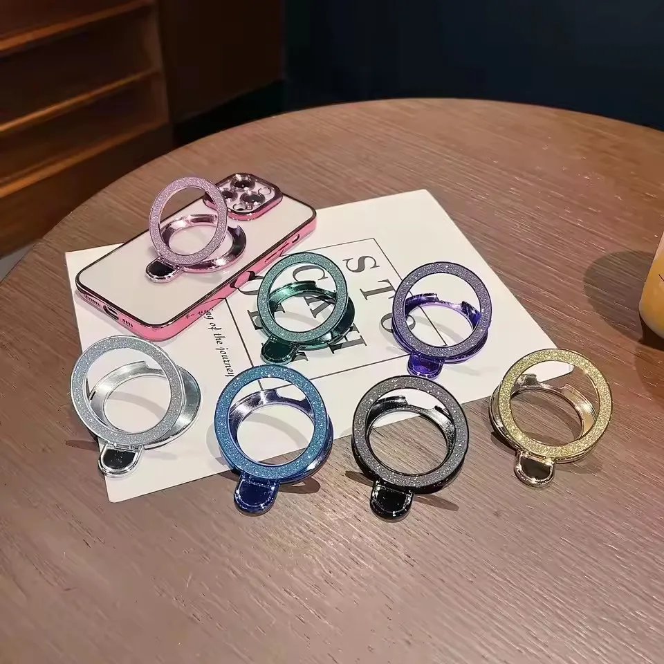 Glänzender Diamant-Handyringha – Pop Socket Grip Bewertung und Preis