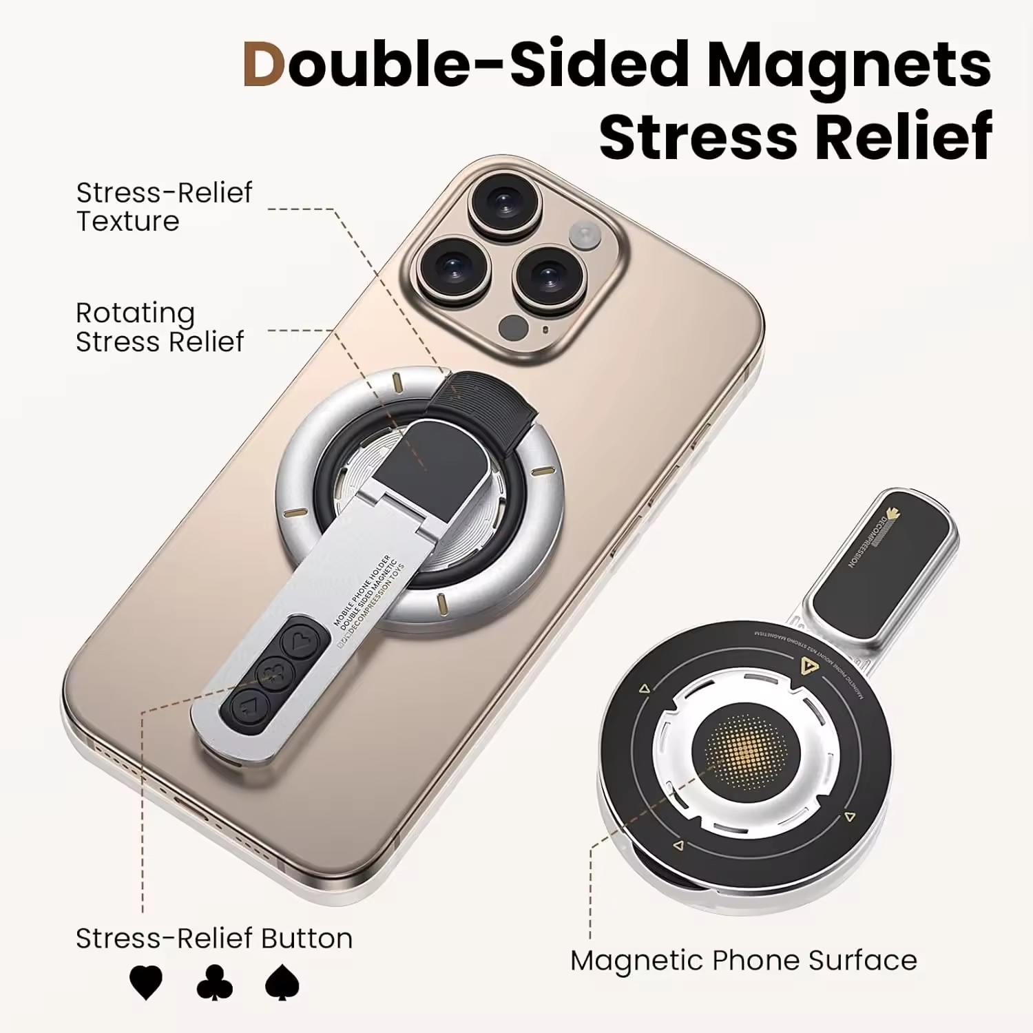 Doppelseitiger magnetischer Fi – Phone Accessories Vendor Bewertung und Preis