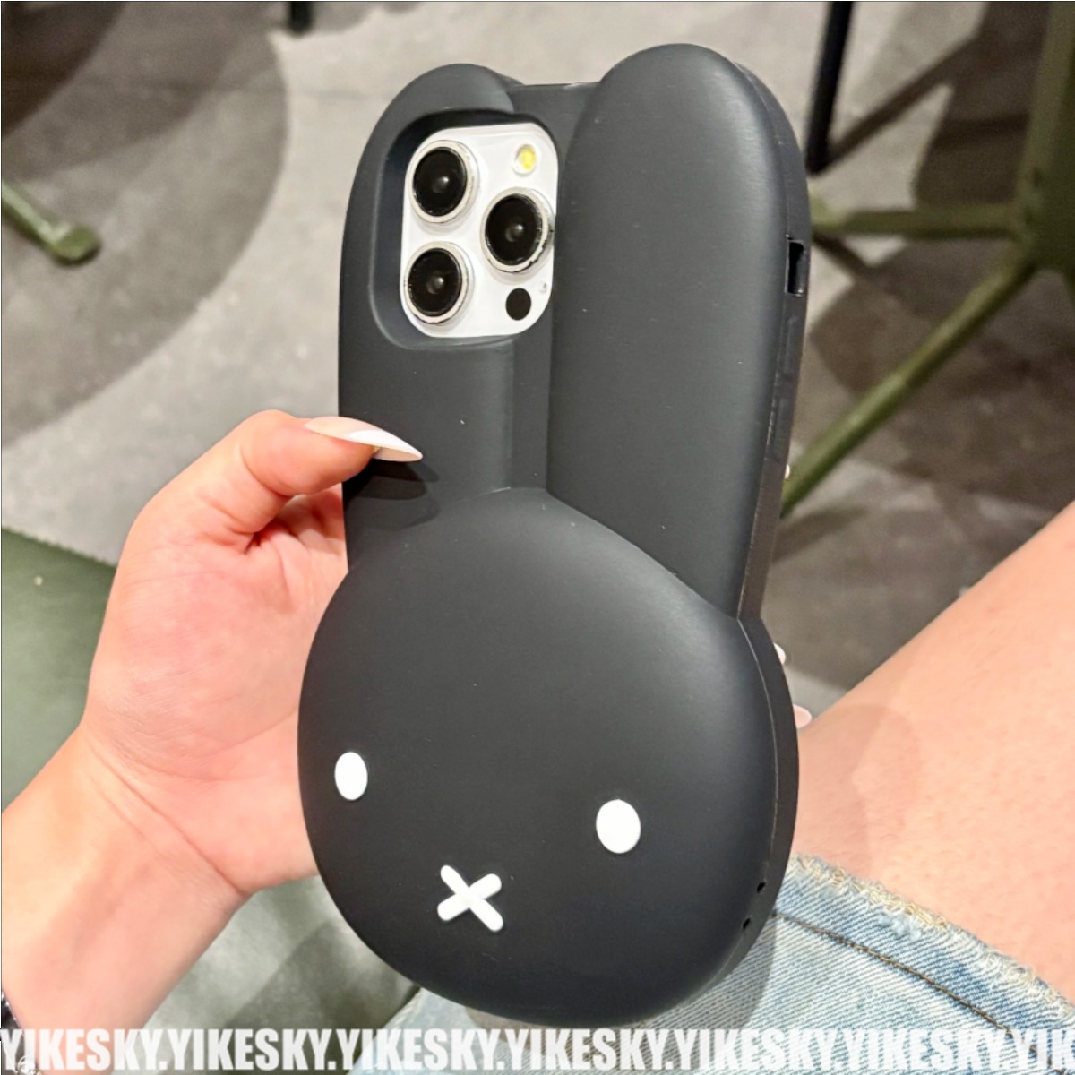 Miffy Kaninchen Schwarze Silik – Phone Accessories Images Bewertung und Preis