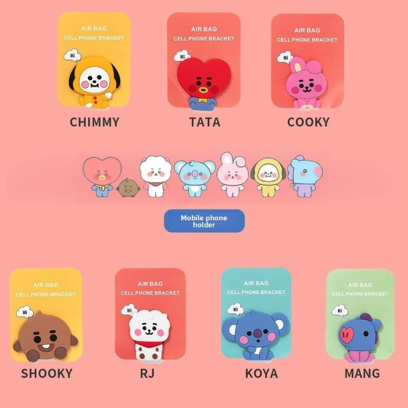 BT21 Cartoon Niedlicher Siliko – Phone Accessories Wholesale Bewertung und Preis