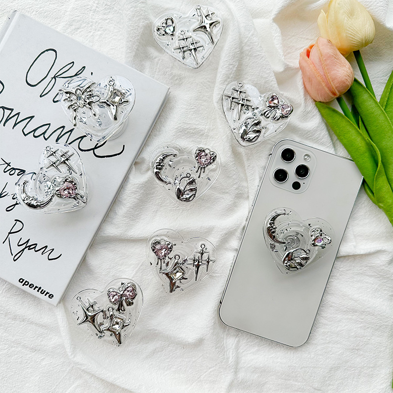Transparenter Herz-Handyhalter – Phone Accessories Vendor Bewertung und Preis