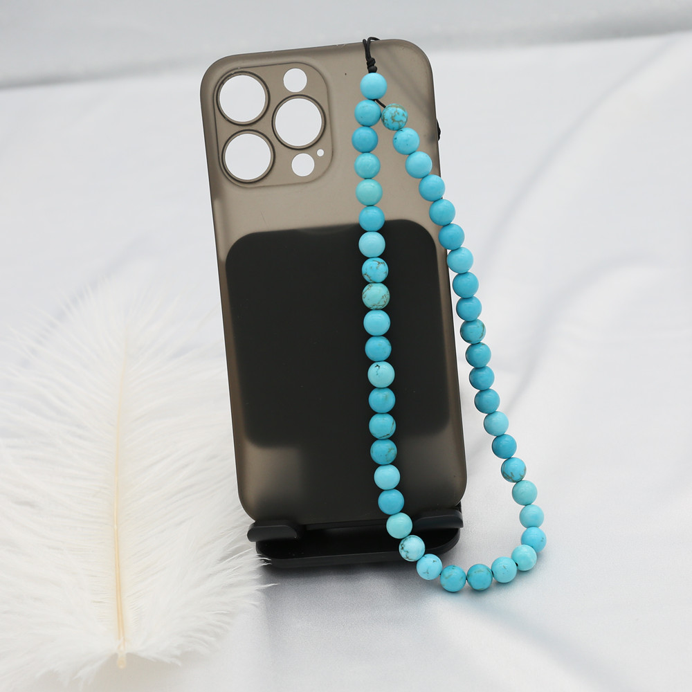 8MM Blau Türkis Perlen Handy K – Phone Accessories Men Bewertung und Preis