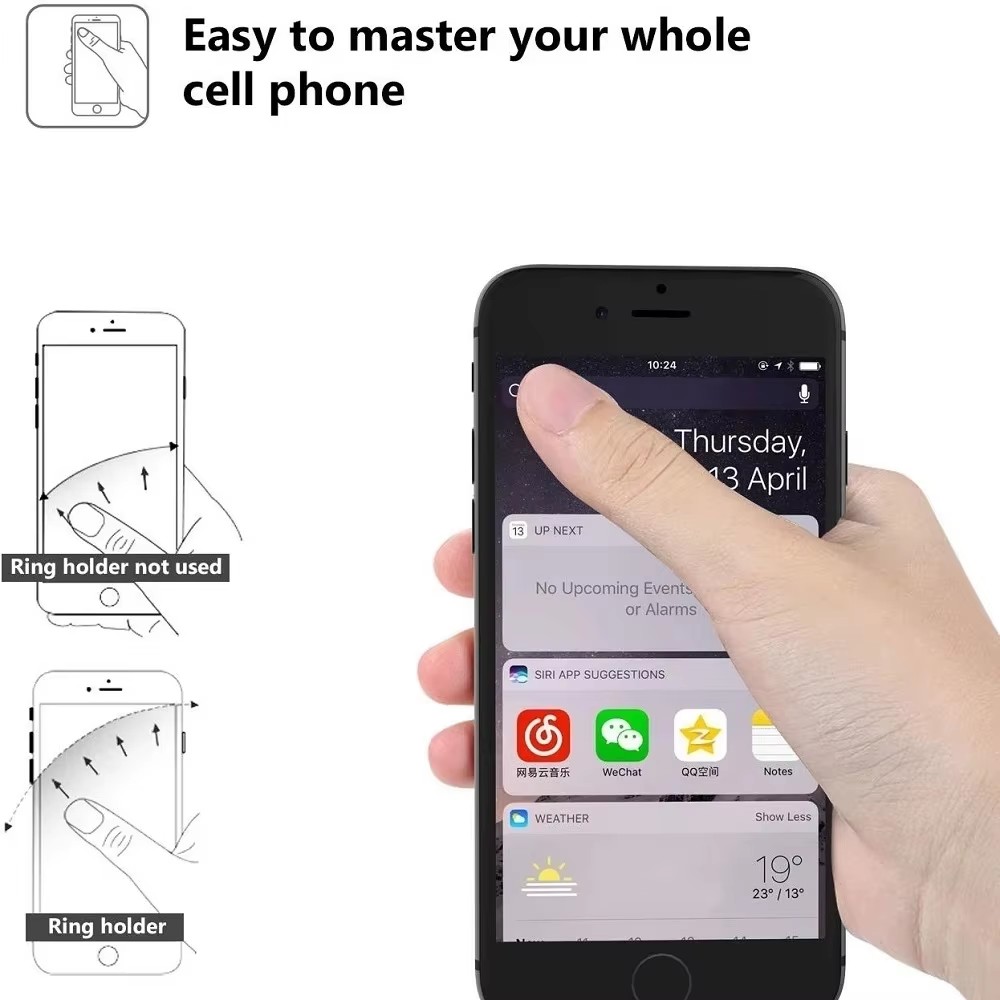 Fingerring-Handyhalter für iPh – Phone Accessories Vendor Bewertung und Preis