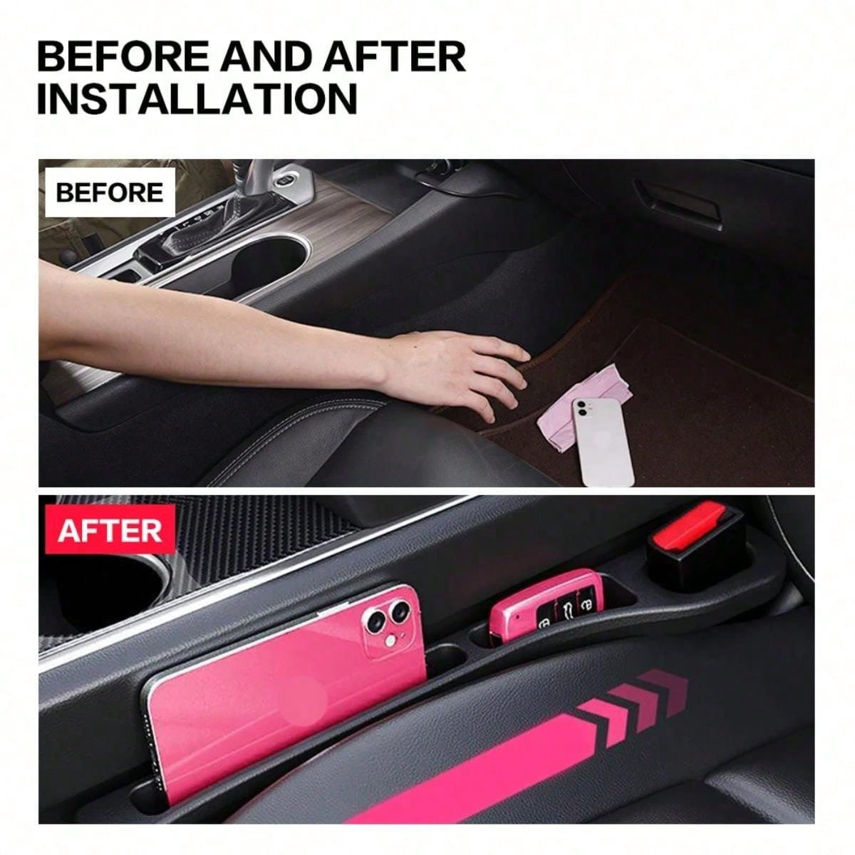 Autositz-Lückenfüller, Seitenn – Phone Accessories Organizer Bewertung und Preis