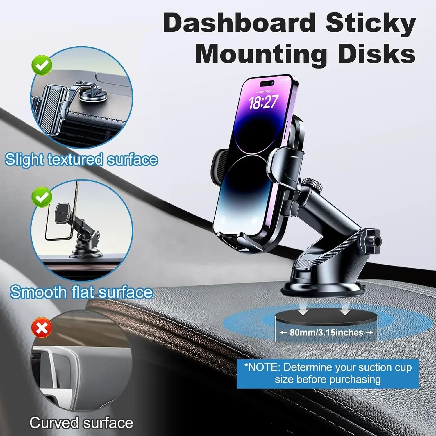 Universelles Klebepad-Set für  – Quirky Phone Accessories Bewertung und Preis